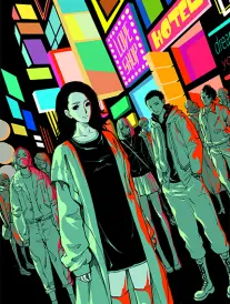 百合动漫《樱色邮筒》封面